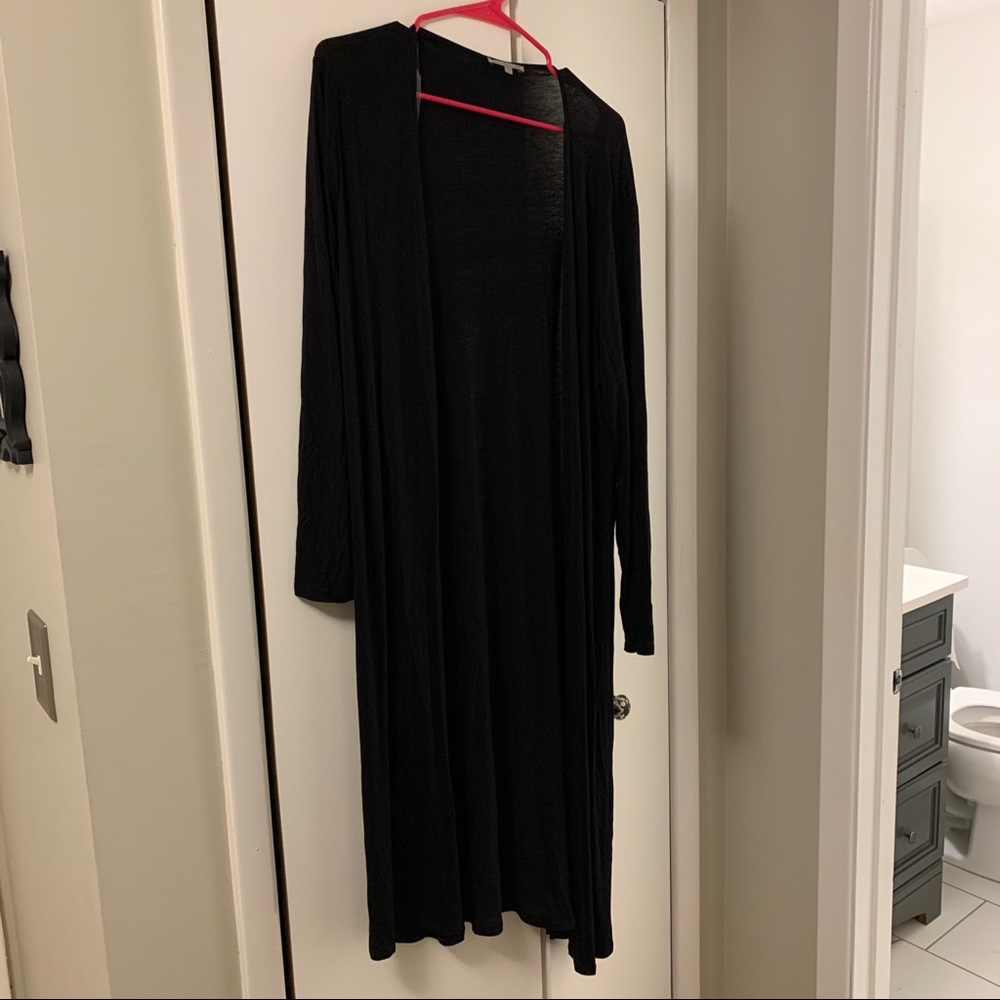 Long Open Cardigan